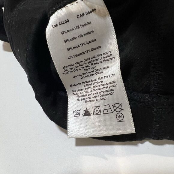 Womens Black Asics Sports Bra Small Logo - Picture 6 of 8